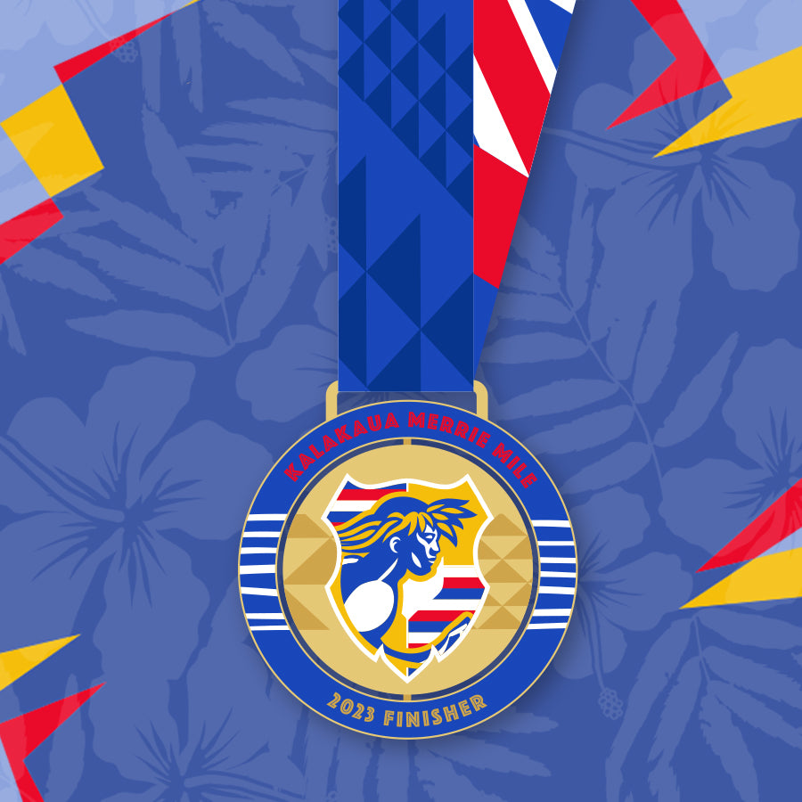 2023 Virtual Honolulu Marathon Medals