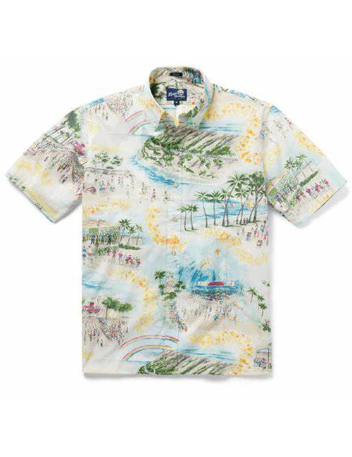 Honolulu Marathon Aloha Shirt by Reyn Spooner